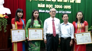 BẢN TIN VỀ HỘI THI GIÁO VIÊN DẠY GIỎI CẤP TỈNH THPT NĂM HỌC 2014-2015